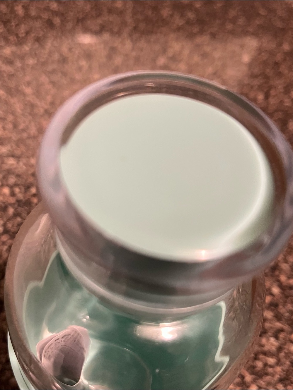 Starbucks Mint Green Glass Bottle with Silicone Sleeve - Pastel Aqua - Picture 7 of 7